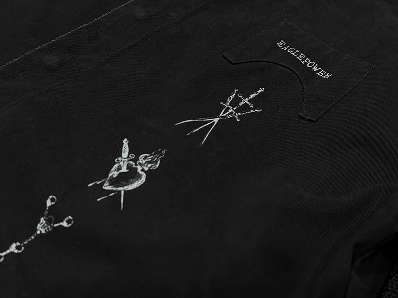 Custom Vintage Street Oversized Button-Down Shirt