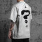 Custom Dark Theme Printed Heavyweight Cotton T-Shirt | Washed & Spray & Screen Printed | High Street T-shirts