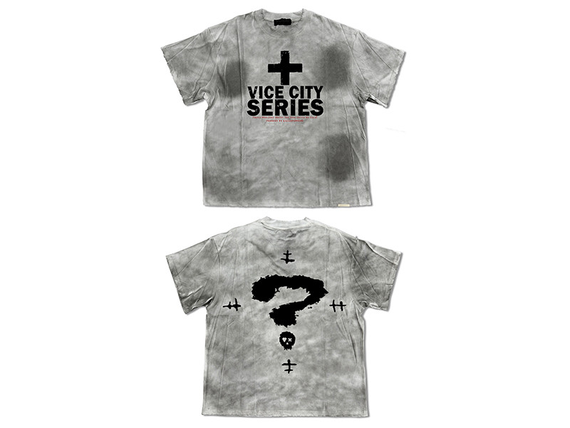Custom Retro Street Print Pure Cotton Oversized T-Shirt
