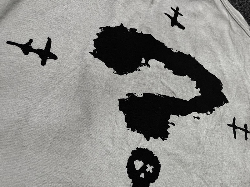 Custom Dark Theme Printed Heavyweight Cotton T-Shirt