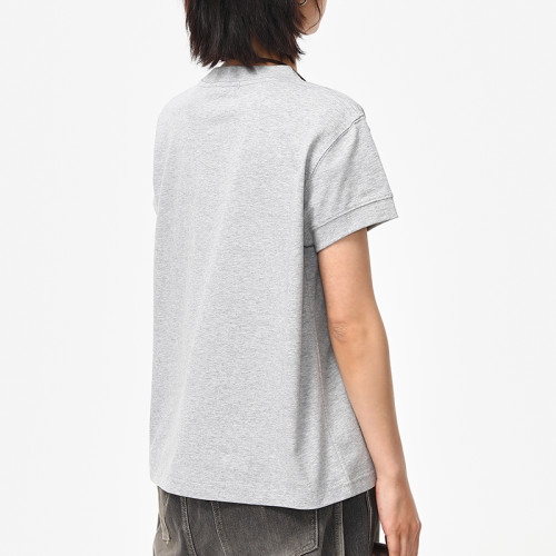 Custom Retro Street Round Neck Short Sleeve T-Shirt | Washed & DTG Process | Heavyweight Cotton T-shirts