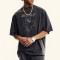 Custom Retro Street Oversized Shorts Sleeve T-Shirts | Washed & DTG | 310GSM Heavyweight Cotton Tee