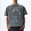 Custom Retro Street Printed Short Sleeve T-Shirts | Washed & DTG | 270GSM Heavyweight Cotton Tee