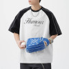 Custom Retro Sports Color block Oversized T-Shirt | Patchwork & DTG Process | 240GSM Cotton T-Shirt