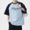 Custom Retro Sports Color block Oversized T-Shirt | Patchwork & DTG Process | 240GSM Cotton T-Shirt