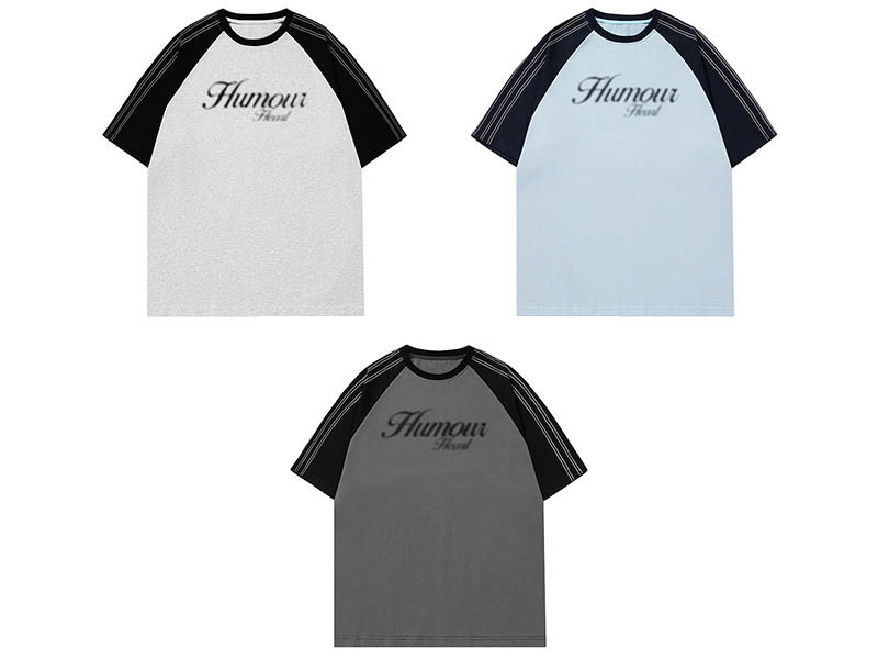 Custom Retro Sports Color block Oversized T-Shirt