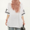 Custom Vintage Sports Oversized Fit Mesh T shirt | Heat Transfer Process | Vintage Jersey T-shirts