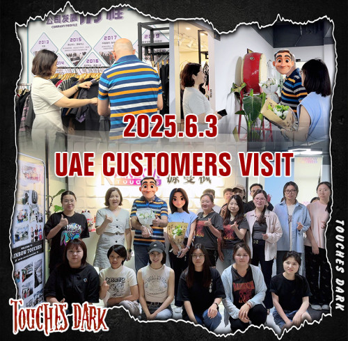 UAE Customers Visit Touches Dark for an On-Site Inspection — We Earn Trust Through Quality!