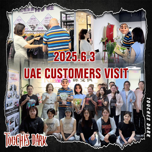 UAE Customers Visit Touches Dark for an On-Site Inspection — We Earn Trust Through Quality!