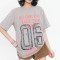 Custom Retro Street Print Round Neck Short Sleeve T-Shirt | Snow Washed & DTG Craftsmanship
