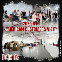 UAE Customers Visit Touches Dark for an On-Site Inspection — We Earn Trust Through Quality!