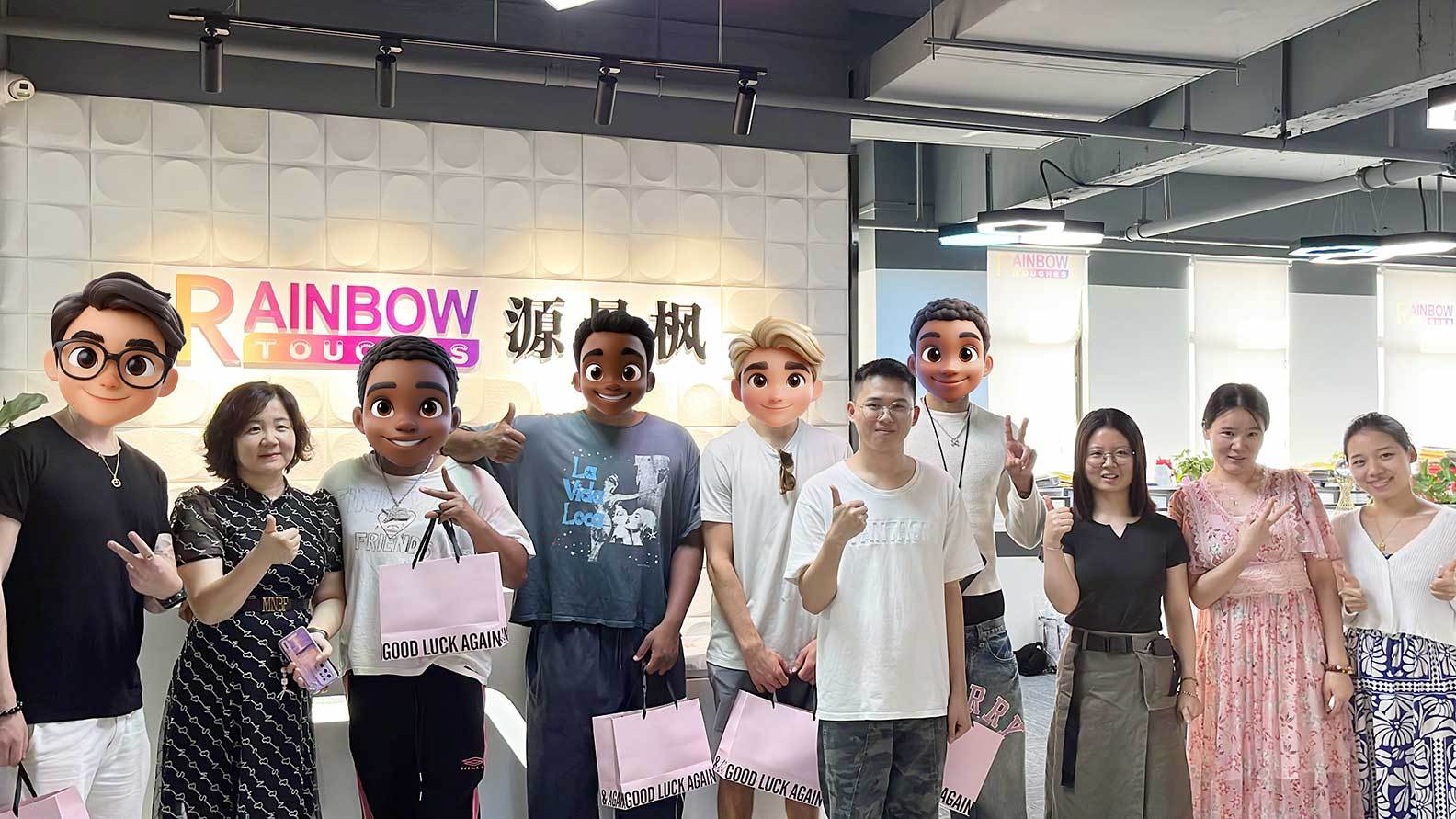 USA Customers Visit Touches Dark
