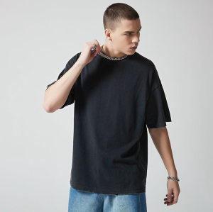 Custom Acid Washed T-shirts | 235G Pure Cotton Knitted Fabric | OEM T-Shirts Manufacturer