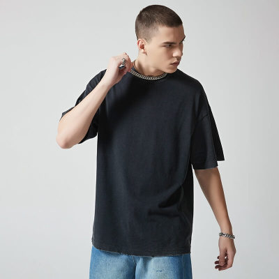 Custom Acid Washed T-shirts | 235G Pure Cotton Knitted Fabric | OEM T-Shirts Manufacturer