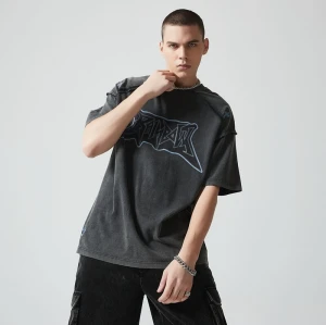 Maßgeschneidertes, übergroßes, säuregewaschenes T-Shirt | 265 g Strickstoff aus reiner Baumwolle | OEM-T-Shirt-Hersteller