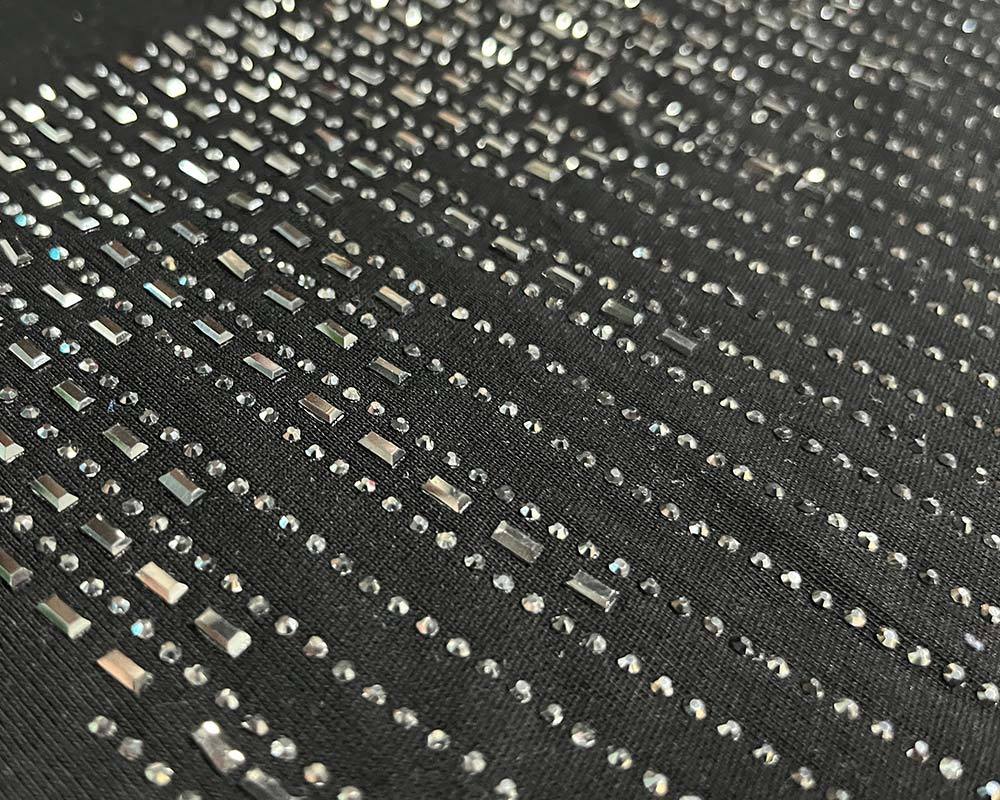 Custom Rhinestone Graphic for Streetwear