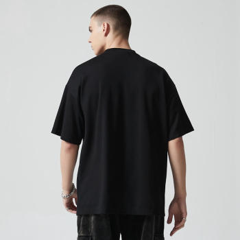 Custom Rhinestone Graphic T-shirts | Skull Print | 235GSM Sorona Fabric | OEM T-shirt Manufacturer