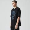 Custom Rhinestone Graphic T-shirts | Skull Print | 235GSM Sorona Fabric | OEM T-shirt Manufacturer