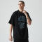 Custom Rhinestone Graphic T-shirts | Skull Print | 235GSM Sorona Fabric | OEM T-shirt Manufacturer