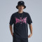 Custom Washed Oversized T-Shirts | Gothic Letter Print | 220G Pure Cotton Fabric | Custom OEM T-shirt