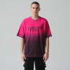 Custom Tie-Dye Oversized T-Shirt | Letter Print | 230G Pure Cotton Fabric | Custom OEM T-Shirts