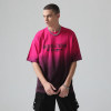 Custom Tie-Dye Oversized T-Shirt | Letter Print | 230G Pure Cotton Fabric | Custom OEM T-Shirts