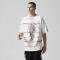 Custom Vintage Graphic T-shirts | Skeleton Print | 230GSM Cotton Fabric | OEM T-shirt Manufacturer