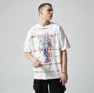 Individuelle Vintage-Grafik-T-Shirts | Skelett-Druck | 230 g/m² Baumwollstoff | OEM-T-Shirt-Hersteller