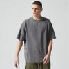 Custom Oversized Washed T-shirts | Blank T-shirt | 265GSM Cotton Knit Fabric | Support OEM/ODM