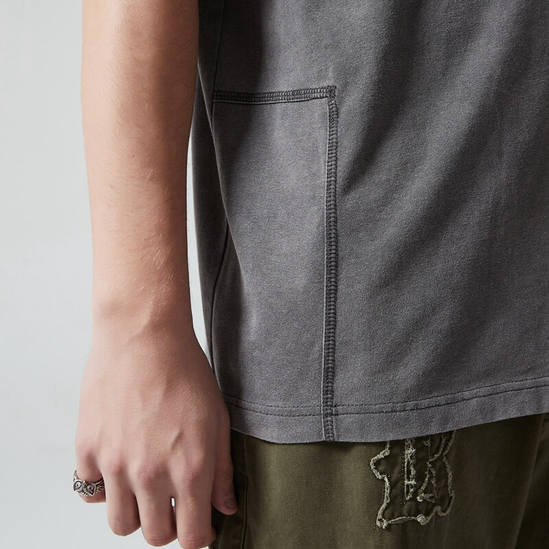 Custom Washed Blank T-shirts