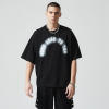 Custom Oversized Graphic T-shirts | Letter Print | 260GSM Heavyweight Cotton Fabric | OEM & ODM