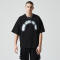 Custom Oversized Graphic T-shirts | Letter Print | 260GSM Heavyweight Cotton Fabric | OEM & ODM