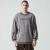 Custom Long Sleeve Vintage Graphic T-shirts | Letter Print | 270GSM Cotton Knit Fabric | OEM & ODM