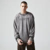 Custom Long Sleeve Vintage Graphic T-shirts | Letter Print | 270GSM Cotton Knit Fabric | OEM & ODM