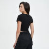 Custom Graphic Cropped T-Shirts | Totem-Style Print | 220GSM Cotton Knit Fabric | Support OEM & ODM