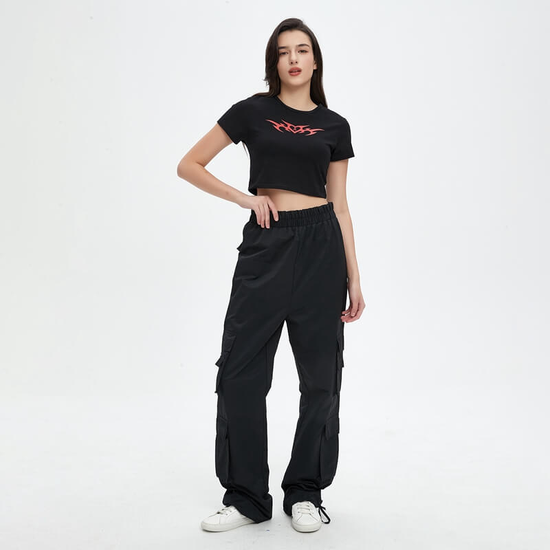 Custom Graphic Cropped T-shirts