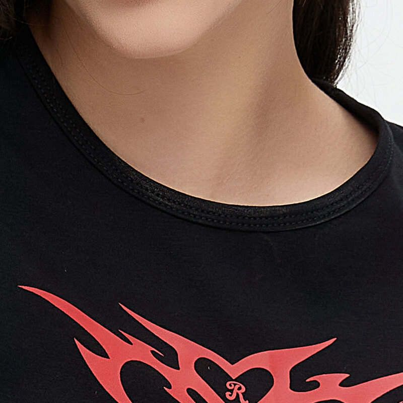 Custom Graphic Cropped T-shirts