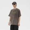 Custom Vintage Graphic T-shirts | Letter & Skeleton Print | 240GSM Cotton Knit Fabric | OEM & ODM