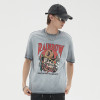 Custom Vintage Graphic T-shirts | Cowboy Skull Smoking Print | 230GSM Cotton Knit Fabric | OEM & ODM