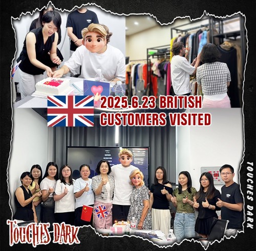 Touches Dark's Customer Visit: A British Streetwear Casual Brand Customer