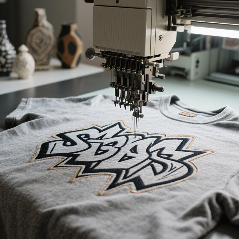 Custom Streetwear Guide - What is Embroidery Printing?