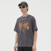 Custom Vintage Graphic T-shirts | Flaming Letter Print | 260GSM Suede Fabric | OEM & ODM