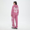 Custom Vintage Oversized Hoodies & Sweatpants | Letter & Mystery Print | Velvet Fabric | OEM & ODM