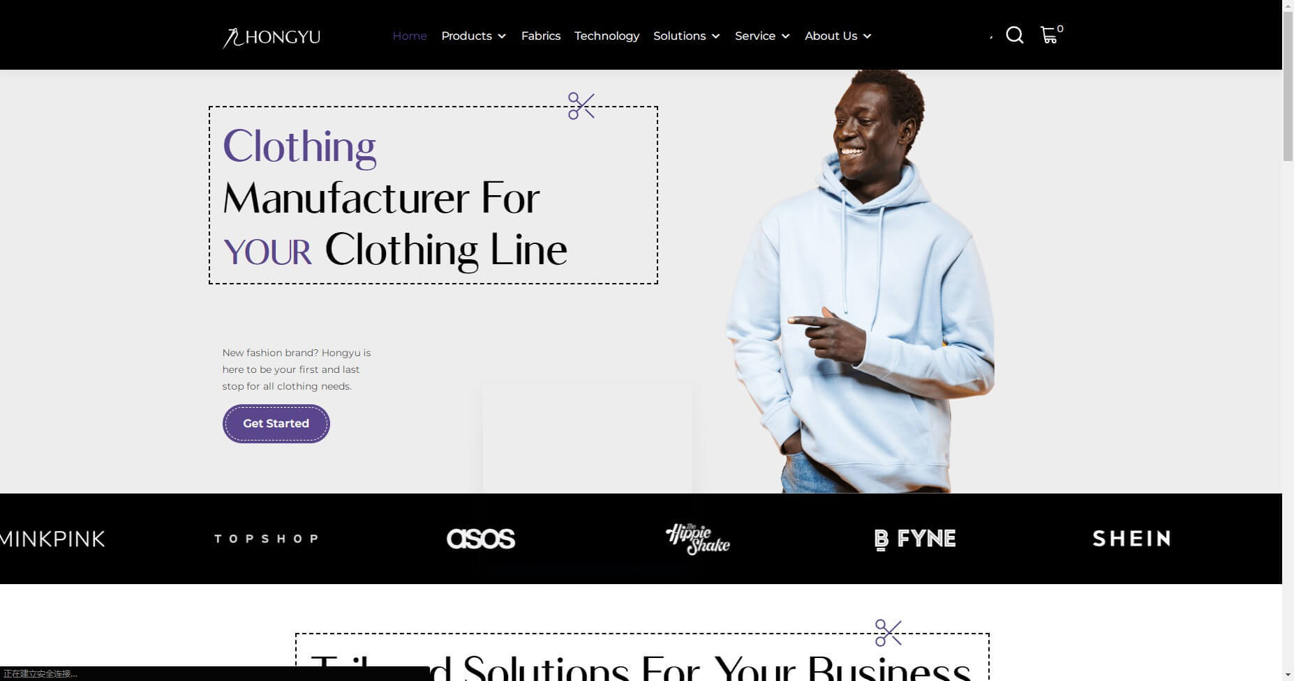 Hongyu Apparel Clothing Manufacturer