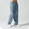 Custom Vintage Denim Trousers | Stripe & Pattern Printing | 100% Cotton Denim Fabrics | OEM Service