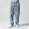 Custom Vintage Denim Trousers | Stripe & Pattern Printing | 100% Cotton Denim Fabrics | OEM Service