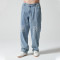 Custom Vintage Denim Trousers | Stripe & Pattern Printing | 100% Cotton Denim Fabrics | OEM Service
