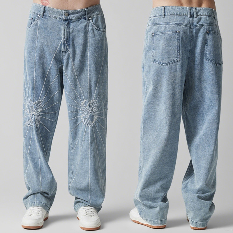 Custom Vintage Denim Trousers