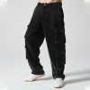 Custom Vintage Multi-Pocket Cargo Pants | Blank Print | 100% Cotton Corduroy Fabric | OEM/ODM Service
