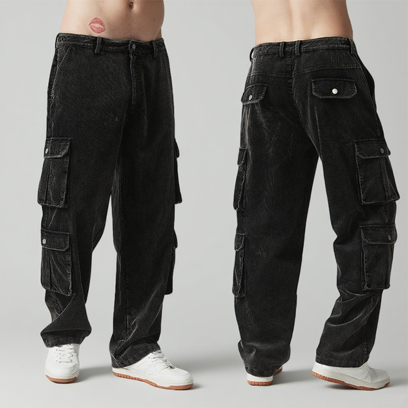 Custom Vintage Multi-Pocket Cargo Pants